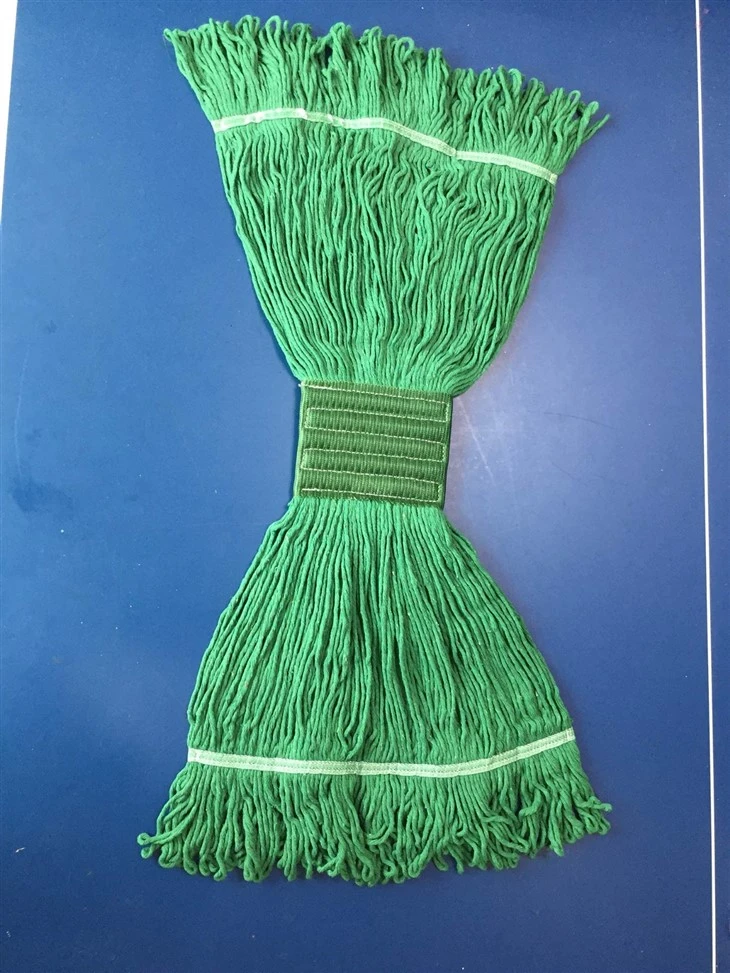 Supper Market Hot Selling Good Water Absorption And Easy Clean Dirty Floor Customized Reusable Floor Cleaning Magic Recycled Cotton Polyester Twisted Yarn OE Replacement Wet Mop Pad Or Mop Head Refill 350g, 450g, 550g Or Customized